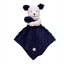Little Me® Puppy Plush Rattle Blanket in Blue