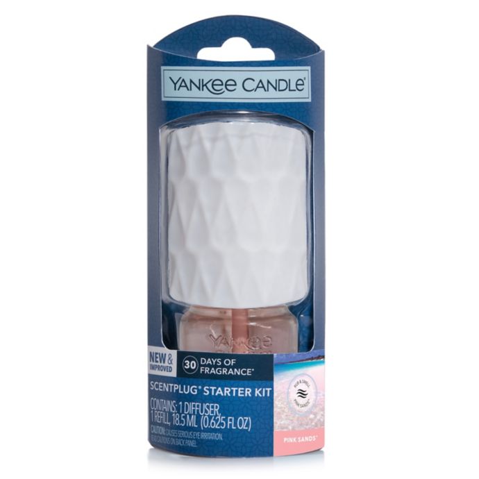 Yankee Candle® ScentPlug® Diffuser with Pink Sands™ Refill Bed Bath