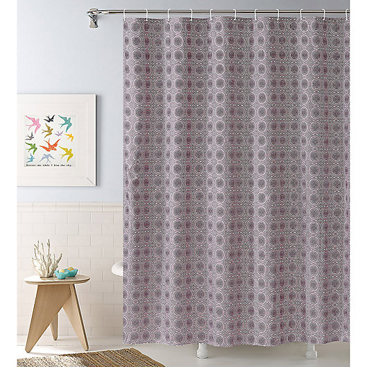 Penelope 13 Piece Medallion Shower, Shower Curtain And Window Curtain Set