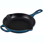 Le Creuset&reg; Signature Cast Iron Skillet with Helper Handle in Deep Teal