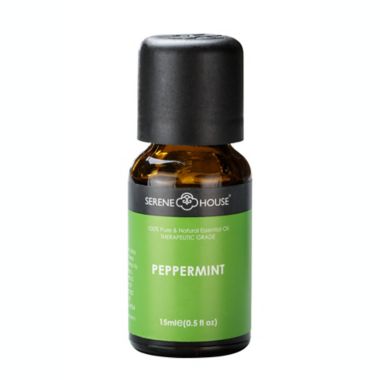 Serene House&reg; Peppermint 15 mL Essential Oil. View a larger version of this product image.