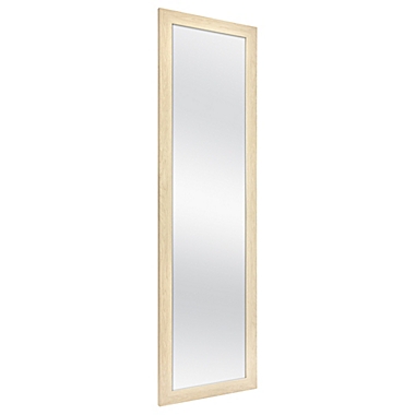 51-Inch x 15-Inch Rectangular Over-the-Door Mirror in Natural. View a larger version of this product image.