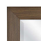 Alternate image 3 for 26.5-Inch x 32.5-Inch Wedge Wall Mirror in Rustic Brown