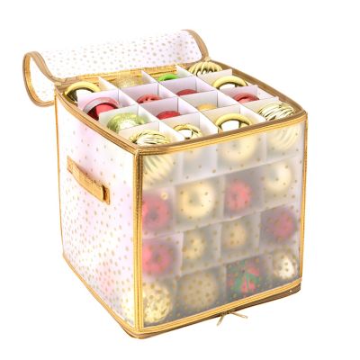 Holiday 64-Count Ornament Storage Box