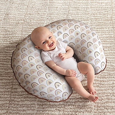 Boppy&reg; Organic Cotton Nursing Pillow Cover in Rainbows. View a larger version of this product image.