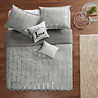 Alternate image 2 for Intelligent Design Raina 5-Piece King/California King Comforter Set in Grey/Silver