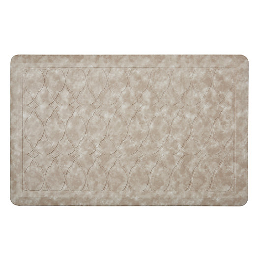 Alternate image 1 for Home Dynamix Gentle Step 20-Inch x 30-Inch Embossed Trellis Mat