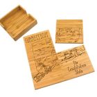 Alternate image 0 for Totally Bamboo Connecticut Puzzle 5-Piece Coaster Set