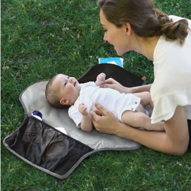 Goldbug&trade; Portable Changing Pad in Grey. View a larger version of this product image.