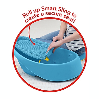 SKIP*HOP&reg; Moby&reg; Smart Sling&trade; 3-Stage Tub in Blue. View a larger version of this product image.