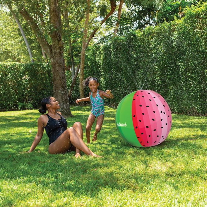 inflatable watermelon sprinkler