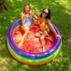 Alternate image 4 for Pool Candy Adult Inflatable Rainbow Sunning Pool