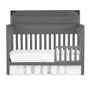 Paxton 4-in-1 Convertible Crib, Weathered Grey. View a larger version of this product image.