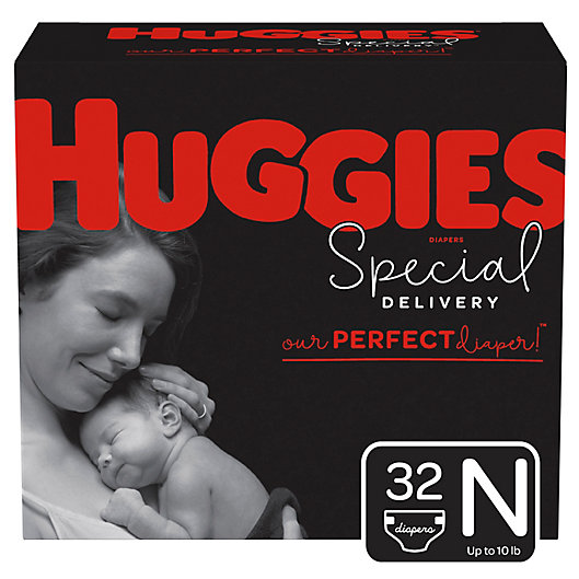 Alternate image 1 for Huggies® Special Delivery™ Newborn 32-Count Disposable Diapers