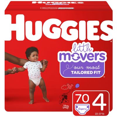 Huggies&reg; Little Movers&reg; Size 4 70-Count Disposable Diapers