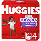 Alternate image 0 for Huggies&reg; Little Movers&reg; Size 4 144-Count Disposable Diapers