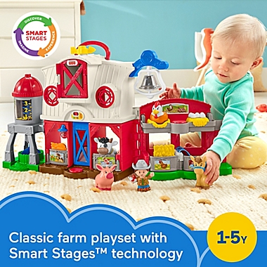 Fisher-Price&reg; Little People&reg; Caring for Animals Farm Playset. View a larger version of this product image.