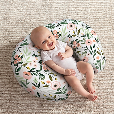 Boppy&reg; Original Nursing Pillow and Positioner in Pink Garden. View a larger version of this product image.