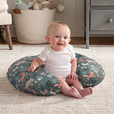 Boppy&reg; Original Nursing Pillow and Positioner in Forest Animals. View a larger version of this product image.
