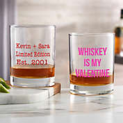 Sweet Drinks Personalized 14 oz. Printed Whiskey Glass