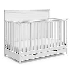 Storkcraft™ Homestead 4-in-1 Convertible Crib with Storage Drawer in White