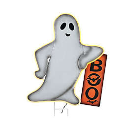 OIC Products 24.4-Inch LED Ghost Outdoor Yard Decoration in White