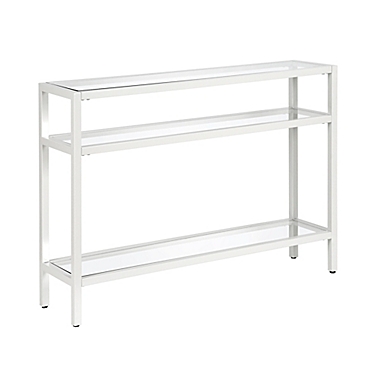 Sivil 42 Inch Console Table In White, 42 Height Console Table