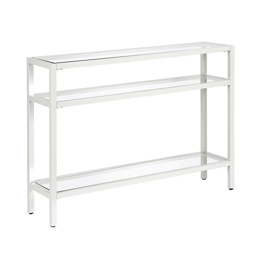 Alternate image 1 for Hudson&Canal Sivil 42-Inch Console Table in White