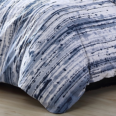 City Scene Sokal 3-Piece Reversible King Comforter Set in Indigo. View a larger version of this product image.