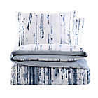 Alternate image 7 for City Scene Sokal 3-Piece Reversible Full/Queen Comforter Set in Indigo