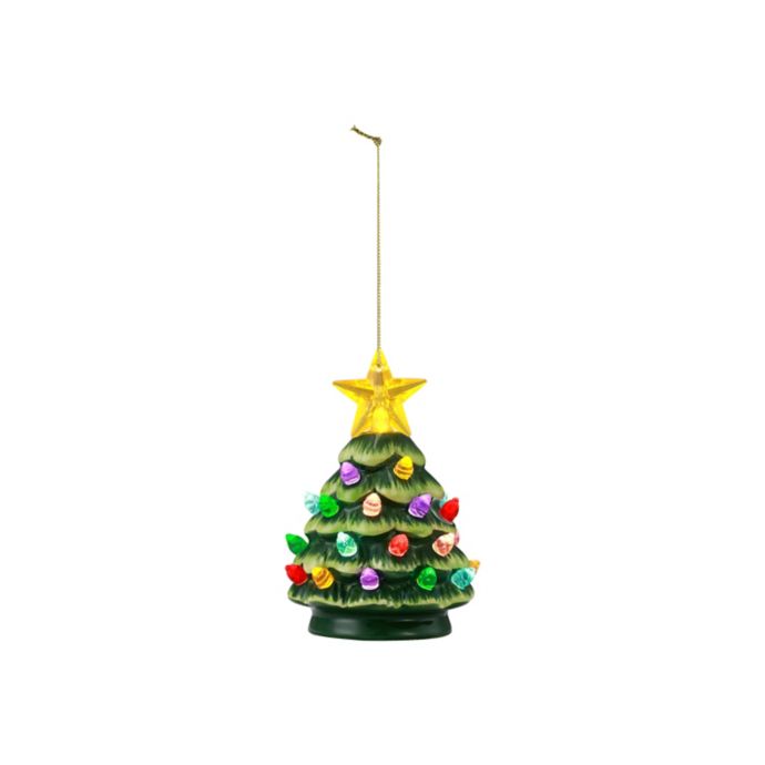 Assorted 4Inch Mini LED Christmas Tree Ornaments Bed Bath and Beyond