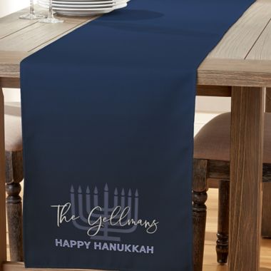 Hanukkah Multicolor Table Runner. View a larger version of this product image.
