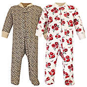 Hudson Baby&reg; 2-Piece Quilted Footie Pajamas