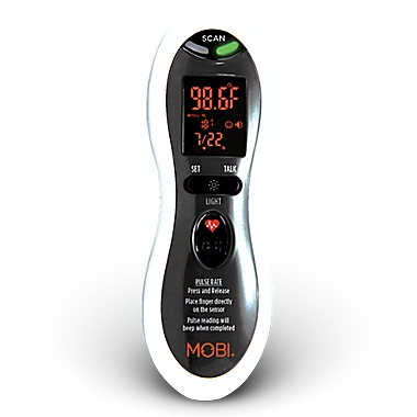 MOBI DualScan&reg; Ultra Pulse Ear &amp; Forehead Thermometer. View a larger version of this product image.