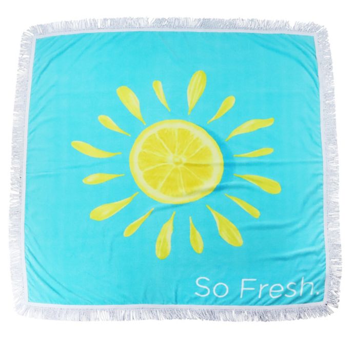 Sand & Surf Lemon Squeeze Beach Towel Bed Bath and Beyond Canada