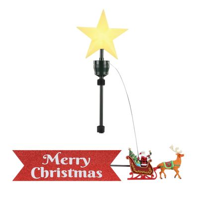 mr christmas animated angel tree topper - crownflourmills.com