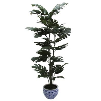 Faux indoor Eucalyptis plant