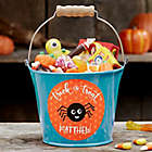 Alternate image 0 for Halloween Character Personalized Halloween Treat Bucket