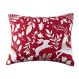 Levtex Home Oscar & Grace Bretton Woods Standard Pillow Sham in Red