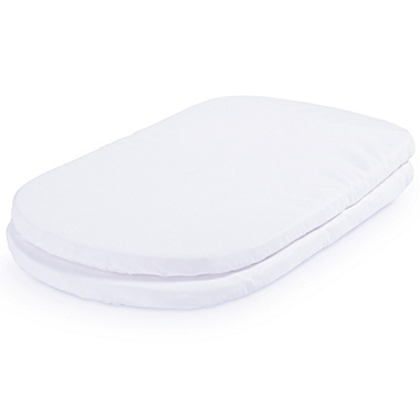 Delta Children 2-Pack Fitted Bassinet Sheets in White. View a larger version of this product image.
