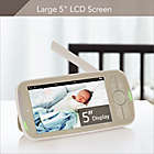Alternate image 1 for Infant Optics DXR-8 PRO 5-Inch Baby Monitor in White/Beige