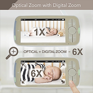 Infant Optics DXR-8 PRO 5-Inch Baby Monitor in White/Beige. View a larger version of this product image.
