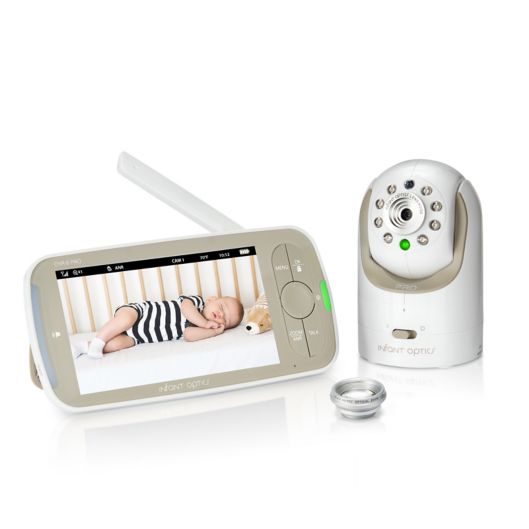 Amazon.com: Baby Monitor with 2 Cameras, 5'' Large Display Video Baby  Monitor with Camera and Audio, 720p HD, Night Vision, Remote Pan-Tilt-Zoom,  Room Temperature, Two-Way Talk, 1000ft Range, Lullabies, No WiFi :