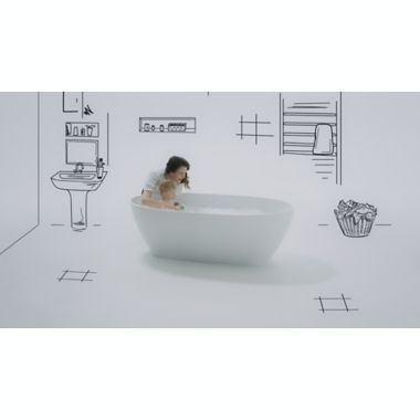 Baby Patent&copy; Bubble Buddy 3-in-1 Bath Game, Toy, and Bubble Maker Set. View a larger version of this product image.