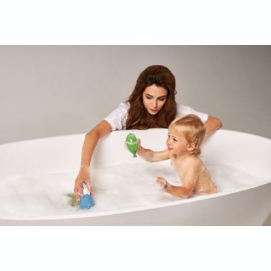Baby Patent&copy; Bubble Buddy 3-in-1 Bath Game, Toy, and Bubble Maker Set. View a larger version of this product image.