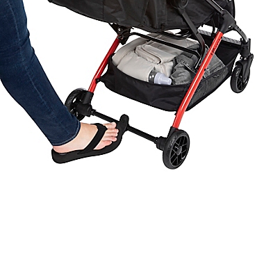 Disney Baby&reg; Mickey Mouse Ultra Compact Single Stroller in Red. View a larger version of this product image.