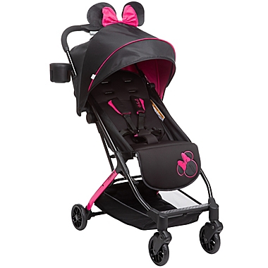 Disney Baby&reg; Minnie Mouse Ultra Compact Single Stroller in Pink. View a larger version of this product image.