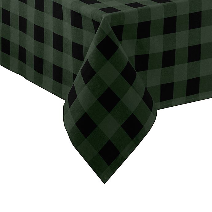 Alternate image 1 for Farmhouse Living Holiday Plaid Table Linen Collection