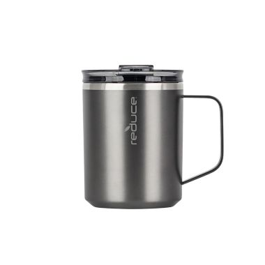 Reduce&reg; Hot1 14 oz. Stainless Steel Travel Mug in Charcoal. View a larger version of this product image.