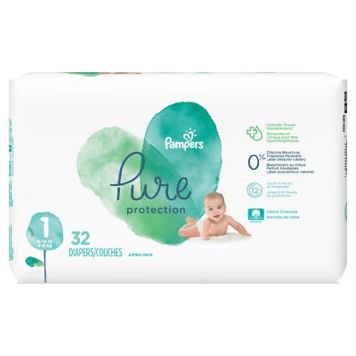 pampers pure size 4 diapers